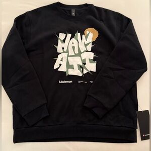 NWT Lululemon Steady State Crew Neck Sweatshirt Hawaii Exclusive Men’s Large L